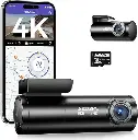 AZDome M300S 4K 2CH Dual Wifi GPS dashcam (داش كام)