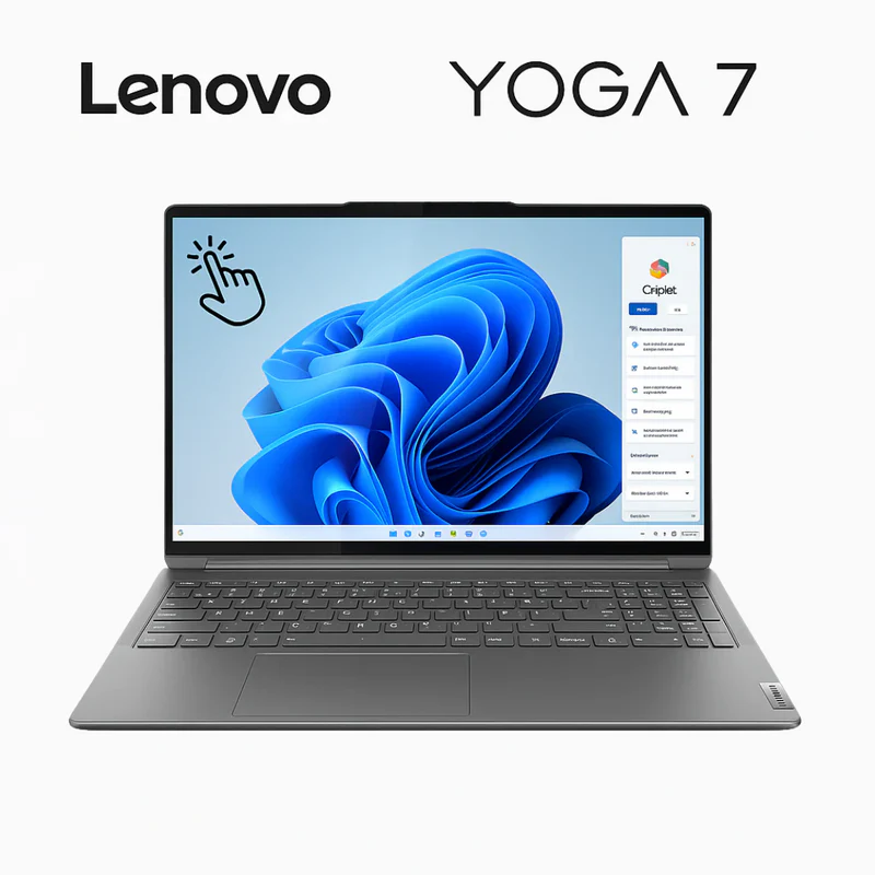 Lenovo Yoga 7 2-in-1Touchscreen 16IML9   Core Ultra 7 155U  16GB RAM  1TB SSD  Shared 16" WUXGA TS OLED  Win 11