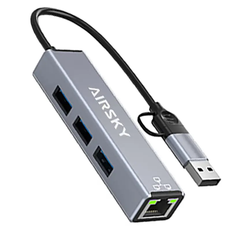 ADAPTER AIRSKY TC/3USB+LAN HC-78