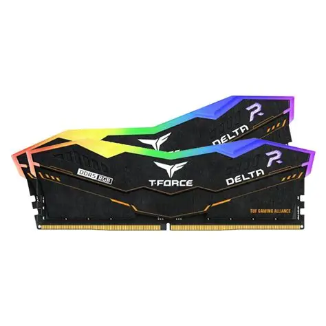 EAM GROUP - MEMORIA KIT DDR5 16GB (2X8GB) PC5-48000 6000MHZ TEAMGROUP DELTA RGB