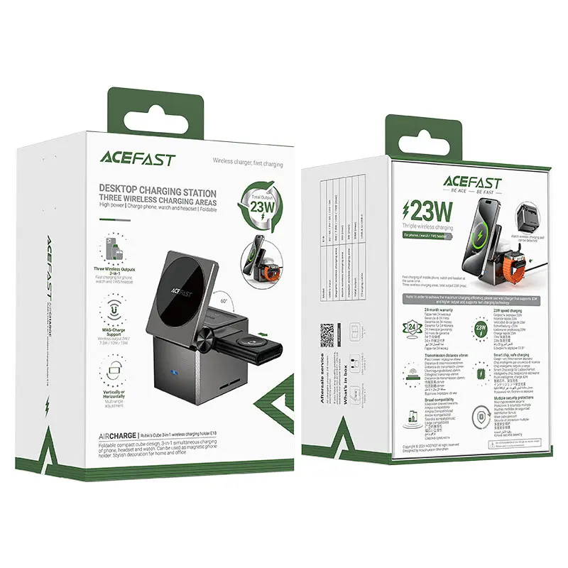 قاعدة شحن ACEFAST WIRELESS E18 23W