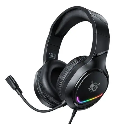 Onikuma X31 RGB Wired Gaming Headset with Noise