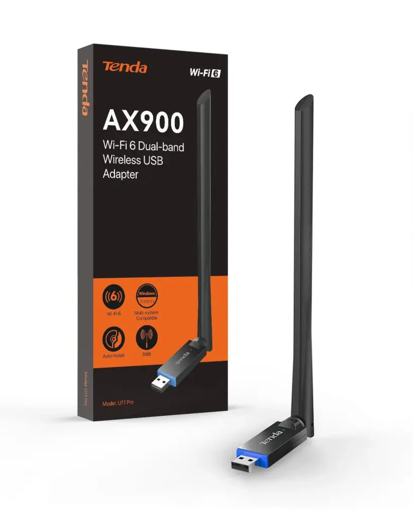 TENDA AX900  WIFI 6 U11 PRO