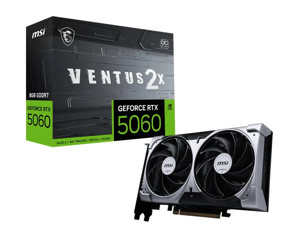 MSI GeForce RTX 5060 VENTUS 2X OC - 8GB