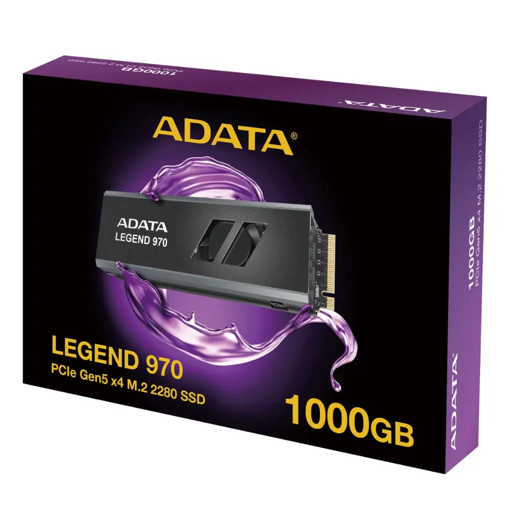 ADATA LEGEND 970  Gen5 x4 M.2 2280 Solid State Drive - 1 TB