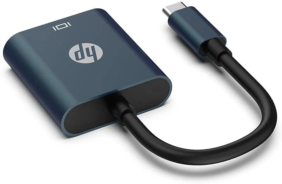 HP DHC-CT202 USB-C 3 1 Male to HDMI Female Adapter, 4K HDMI