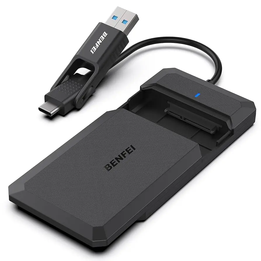 BENFEI 2.5 Inch SATA to USB External Hard Drive Enclosure
