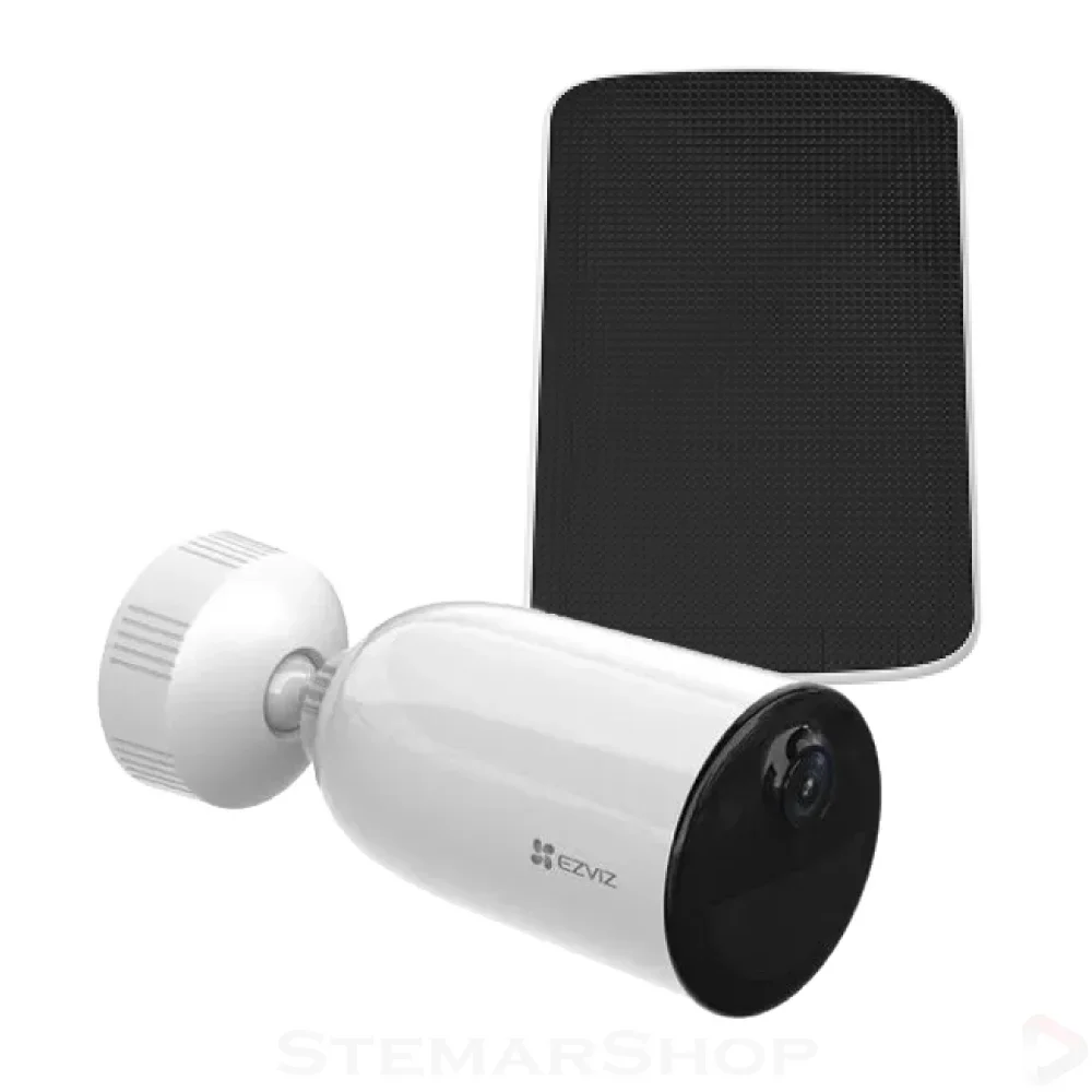 EZVIZ SMART HOME BATTERY  CAMERA AND SOLAR PANEL KIT CB3 2K