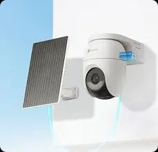 EZVIZ SMART HOME BATTERY CAMERA AND SOLAR PANEL KIT CB8C lite 2K 4MP 