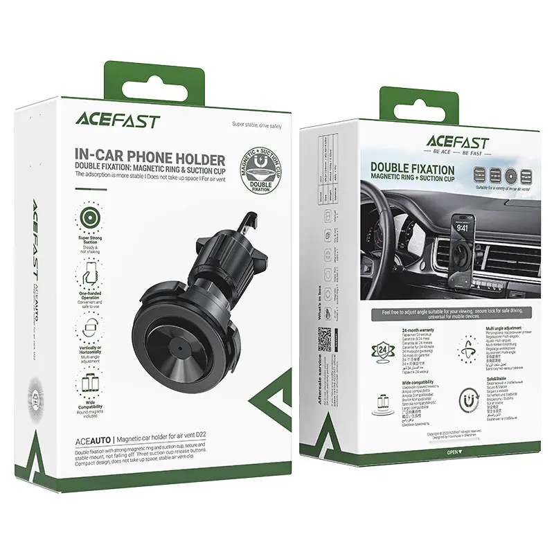 Acefast D22 magnetic car holder for air