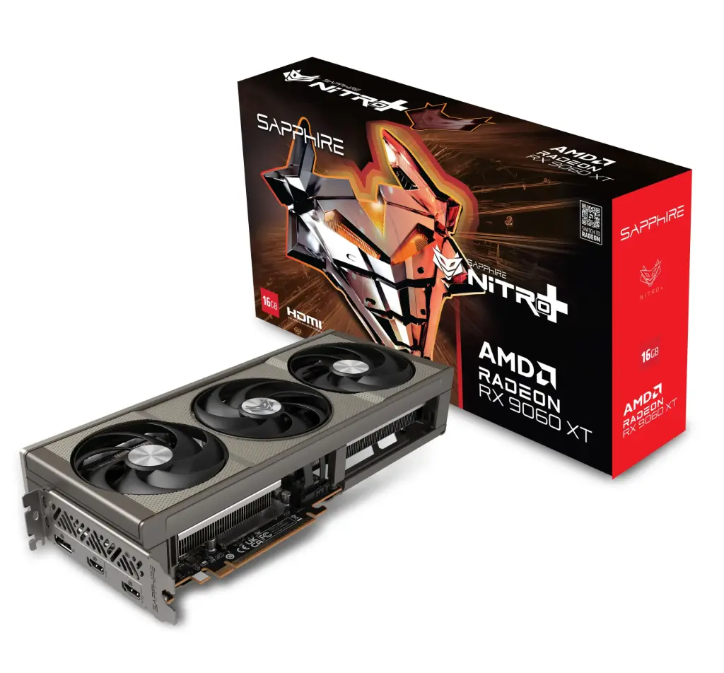 SAPPHIRE Nitro+ Radeon RX 9060 XT OC Edition 16GB