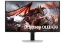 Samsung Odyssey G8 LS32DG802SMXUE 32" G80SD UHD OLED Gaming Monitor with 4K 240Hz Refresh Rate 0.03ms Gaming Glare Free AMD FreeSync Premium Pro
