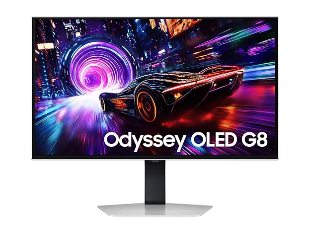 Samsung 32 Inch Odyssey OLED G81SF LS32FG810SUXXU Gaming Monitor - 4K 3840 x 2160 240Hz QD OLED 0.03ms  AMD FreeSync Premium Pro G-Sync Compatible Safeguard+ for Burn-in Glare-Free