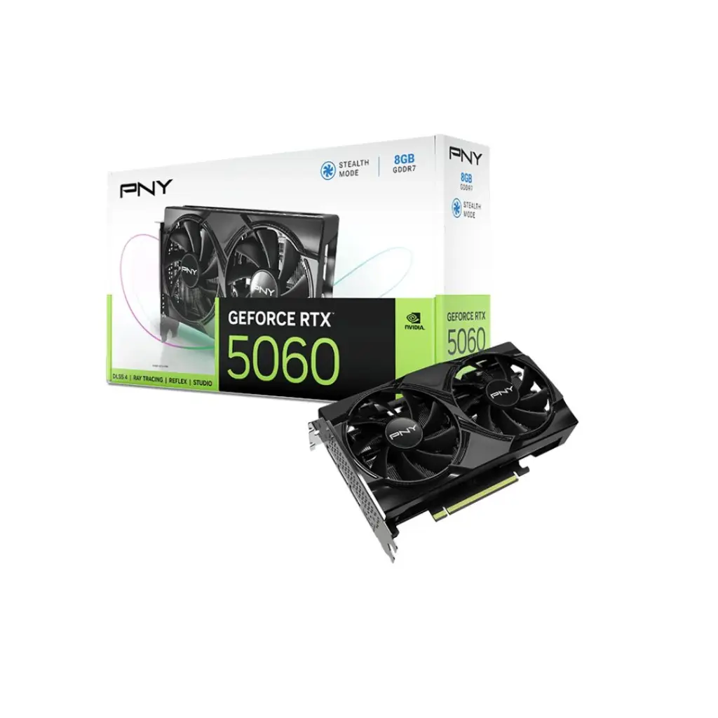 PNY GeForce RTX™ 5060 8GB Dual Fan