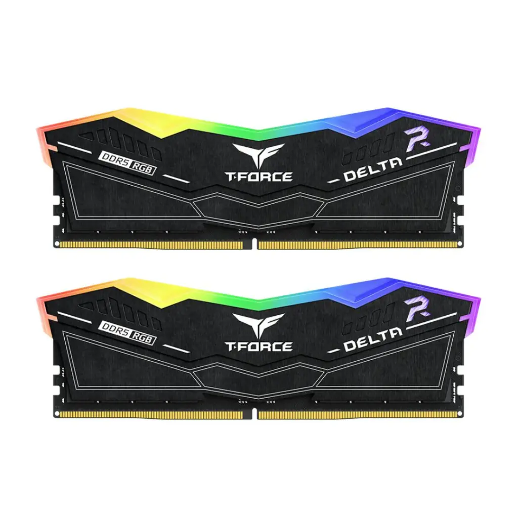 TEAMGROUP T-Force RGB DDR5 Ram 32GB (2x16GB) 6000MHz BLACK