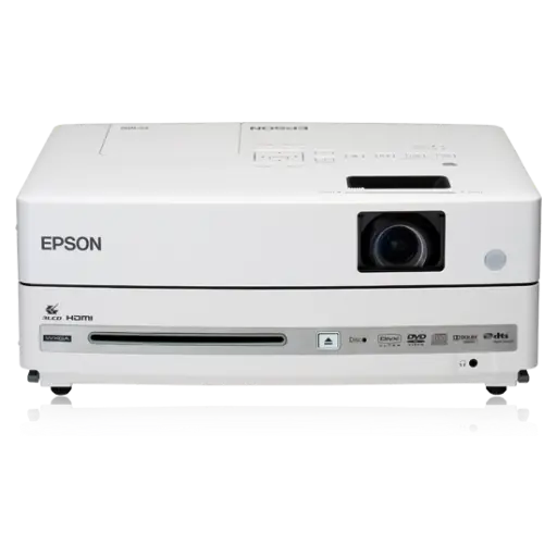 Epson EB-W8D Projector – 2500 Lumens, 1280×800 Resolution, 4000/5000 Hours Lamp Life (data show)(داتا شو)