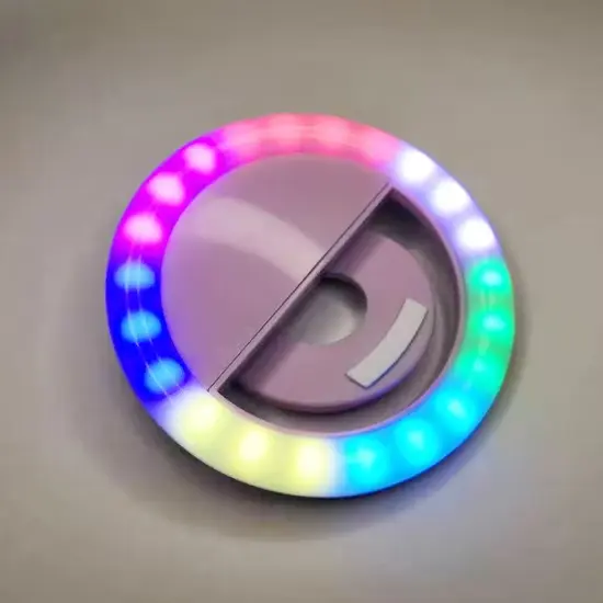 MINI SELFIE RING LIGHT RGB LED 