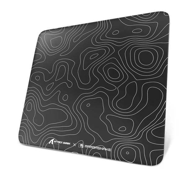  Mouse Pad Attack Shark - CM05- 450x400 5mm - Tempered Glass