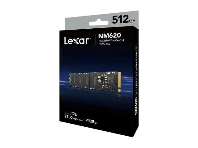 Lexar NM620 512GB m.2 2280 NVMe SSD