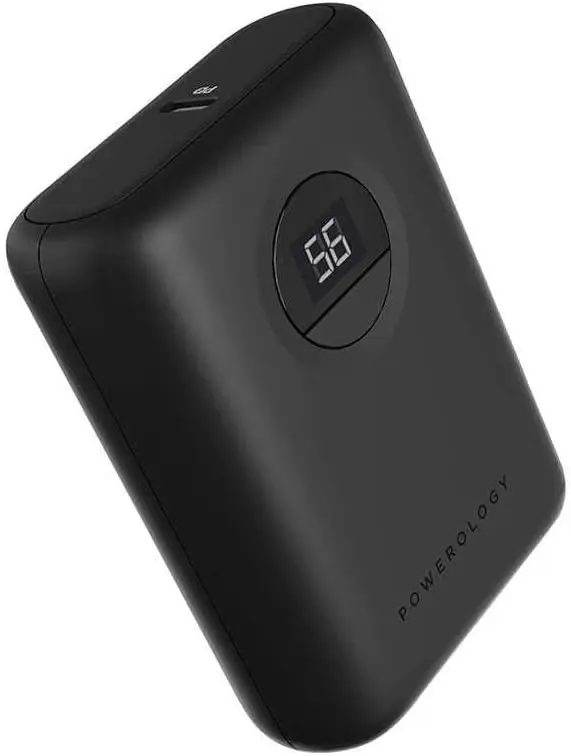 Powerology 10000mAh Wall Charger Power Bank PD 20W