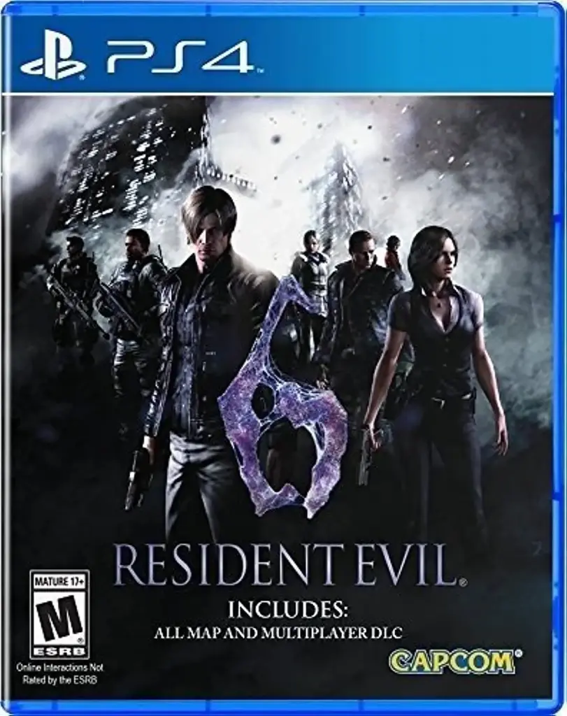 Resident Evil 6 PS4 مستخدم  