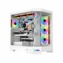 SAMA 3021 Mid Tower Case ATX - WHITE 