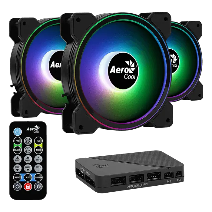 FAN PC KIT AEROCOOL SATURN 12F PRO