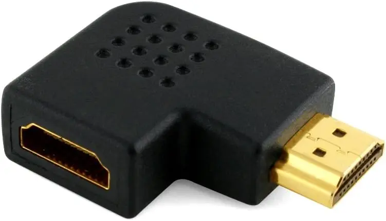 HDMI 90 DEGREE TO HDMI 24K GOLD