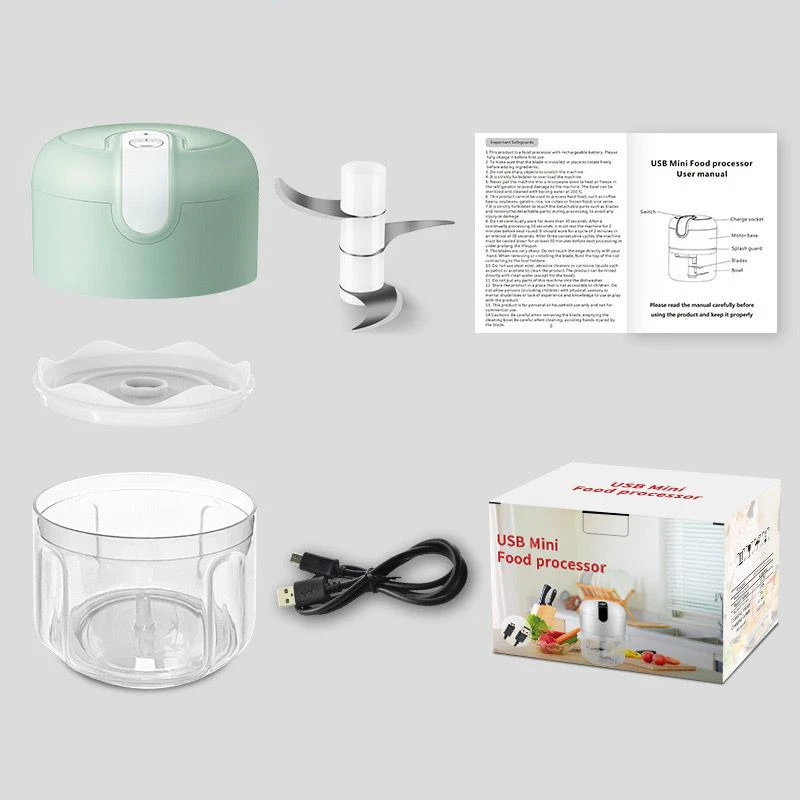 usb mini food processor