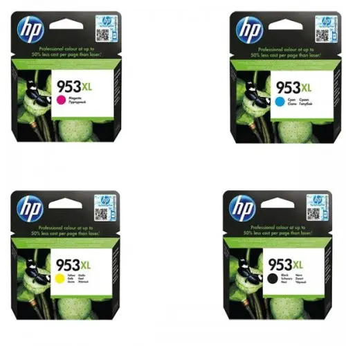 HP 953 Original Ink Cartridge (Black / Cyan / Magenta / Yellow) حبر أصلية