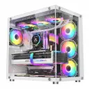 Lovingcool Case UFOII Tempered Glass Mid Tower White  