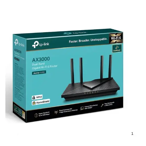 tp-link Archer AX55 AX3000 Dual Band Gigabit Wi-Fi 6 Router