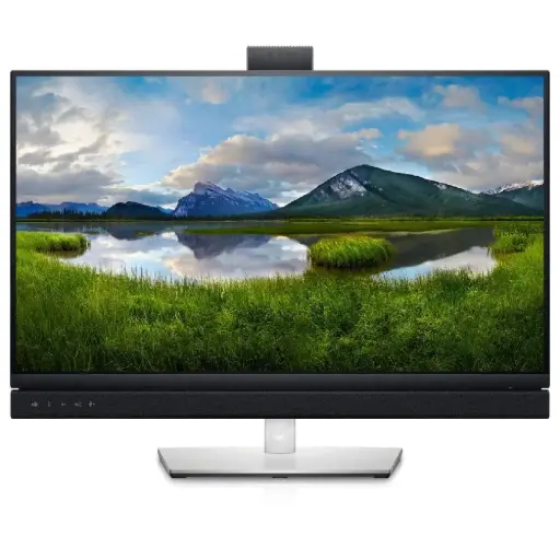 Dell C2722DE 27 Inch QHD (2560x1440) Video Conferencing Monitor RJ45 Camera, Mic, 2x USB-C مستخدم