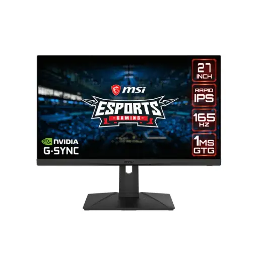 MON PC MSI 27 Optix G273QPF 165Hz 2K IPS 1Ms Flat