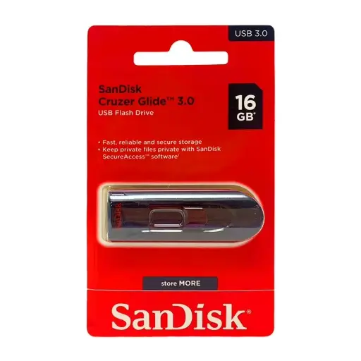 [SDCZ600-016G-G35] FLASH SANDISK CRUZER Glide 16 GB 3.0