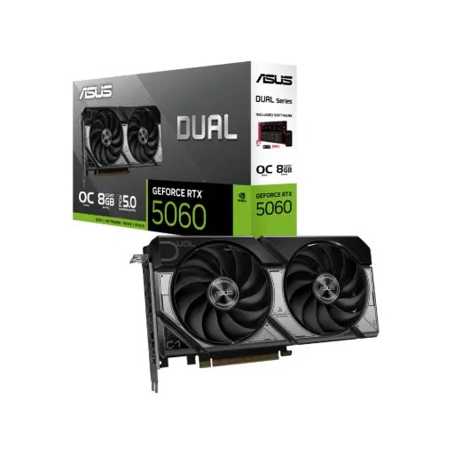ASUS PRIME GeForce RTX™ 5060 8GB GDDR7 OC Edition 3 FAN