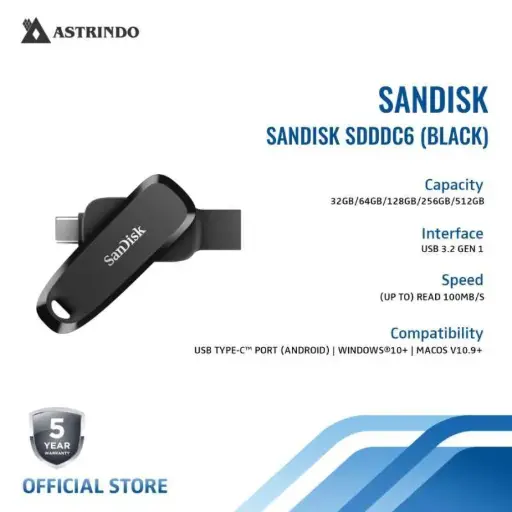 [SDDDC6-512G-G45] SanDisk Phone Drive OTG 512GB