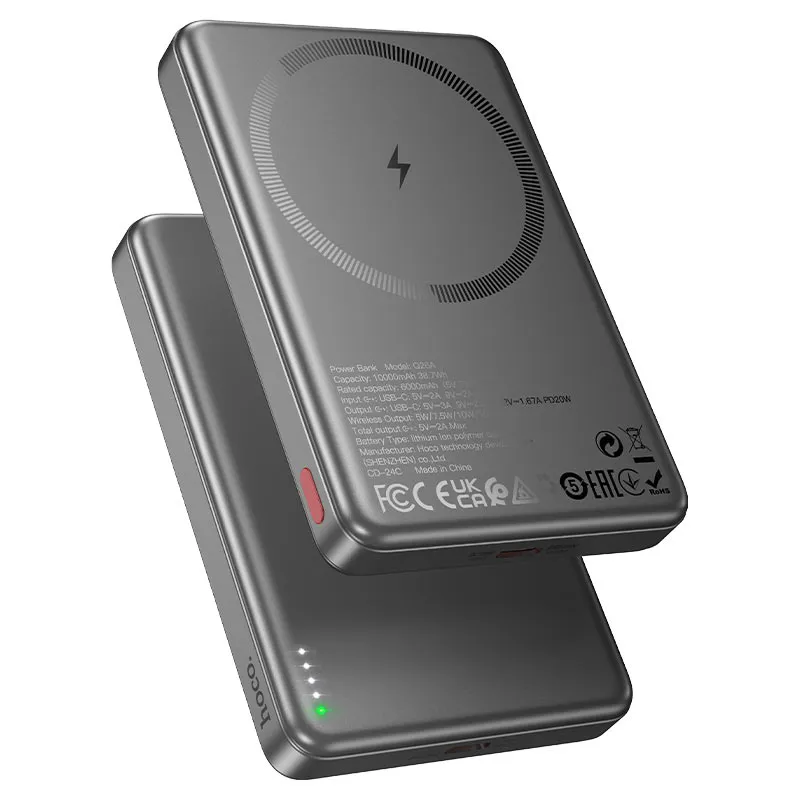 hoco-q26a-joy-pd20w-power-bank-10000mah-metal-grey.webp