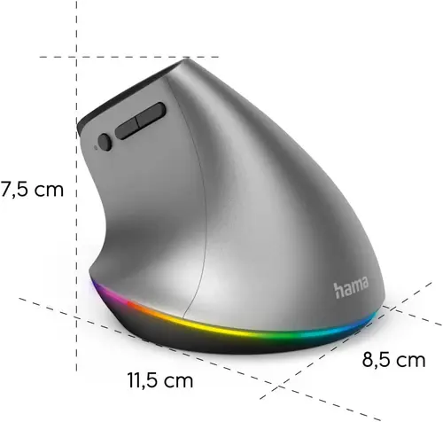 Hama mouse Office Right-hand RF Wireless + Bluetooth Optical 2400 DPI77.webp