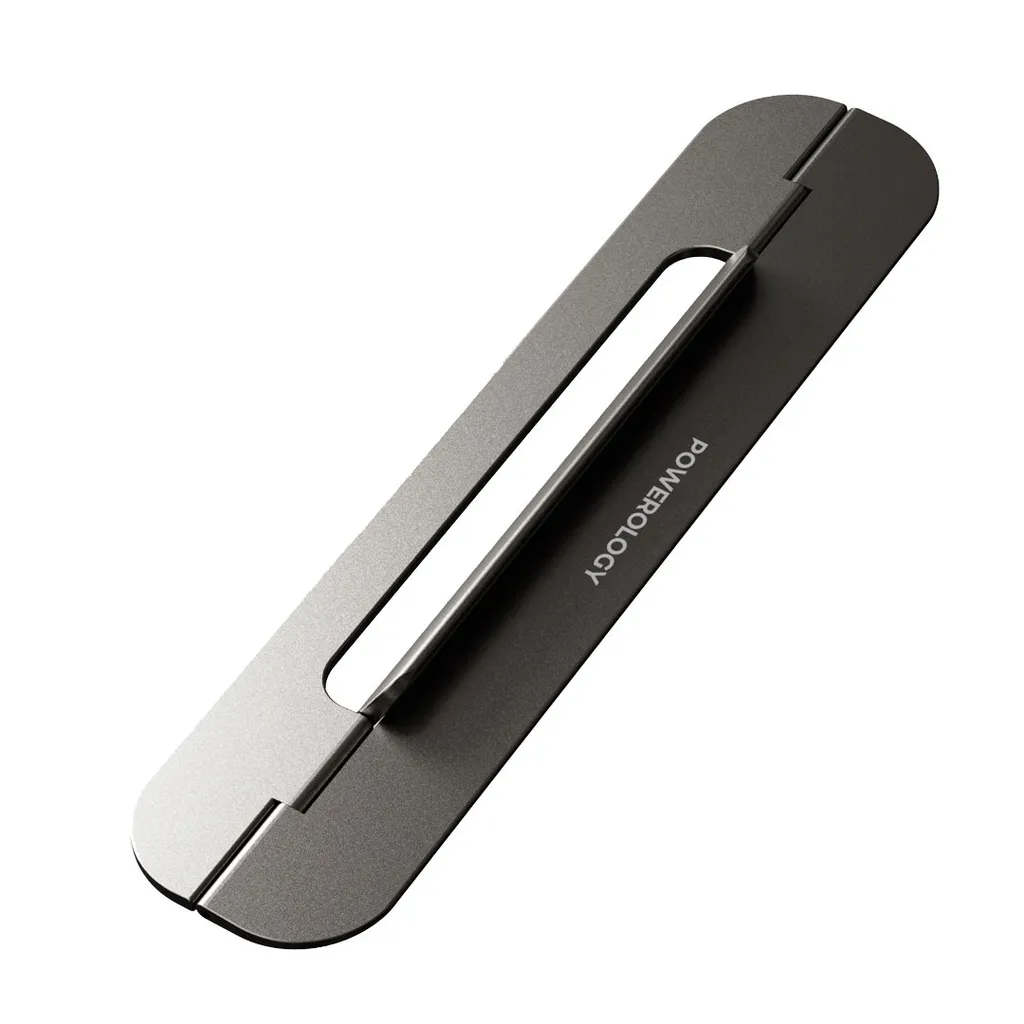 [PAFPLSGY] Powerology Ultra-Thin Laptop Stand - Grey.webp
