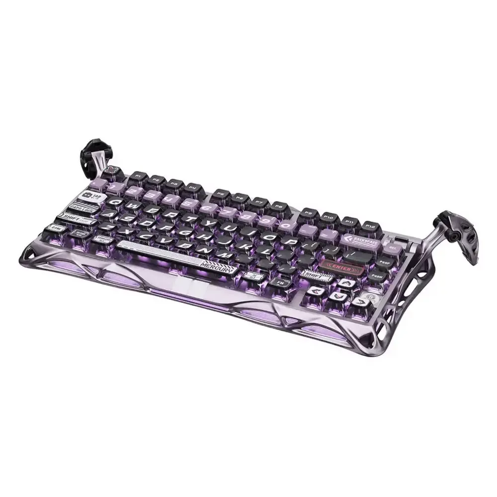 GravaStar Mercury V75 Pro Wireless Gaming Keyboard - Iron Purple.webp