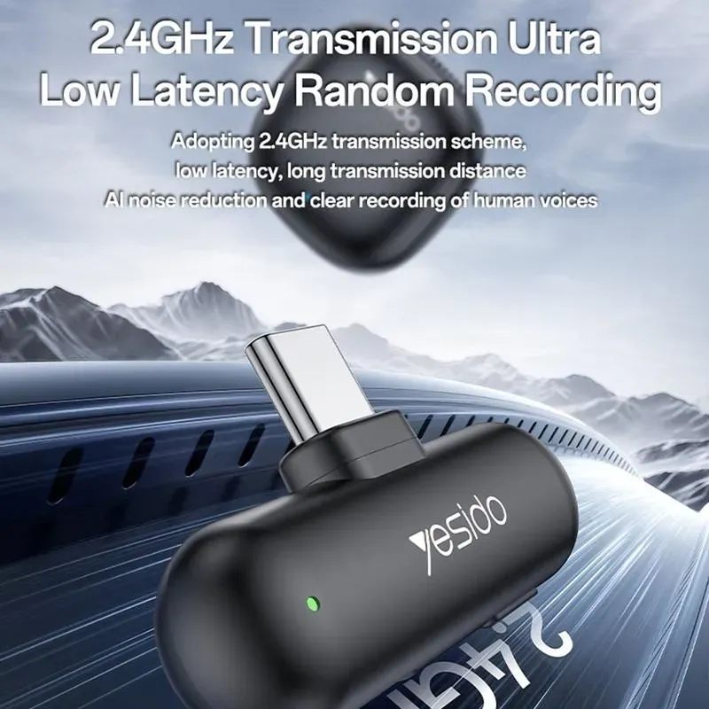Yesido-KR21-USB-C-Wireless-Lavalier-Microphone-with-AI-Noise-Cancelling-Black-6942314412121-17102025-04-p.webp