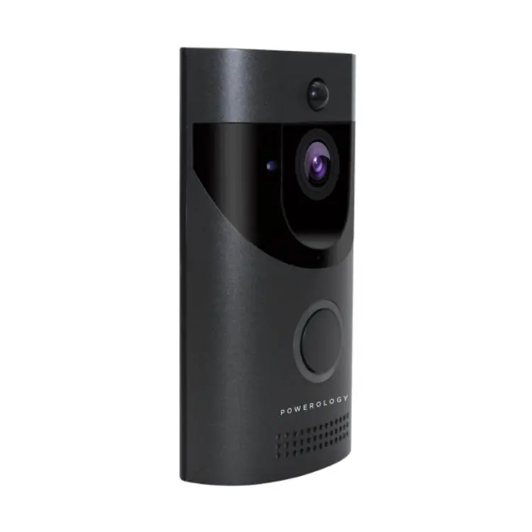 Powerology Smart Video Doorbell with Night Vision and Motion Sensor.webp