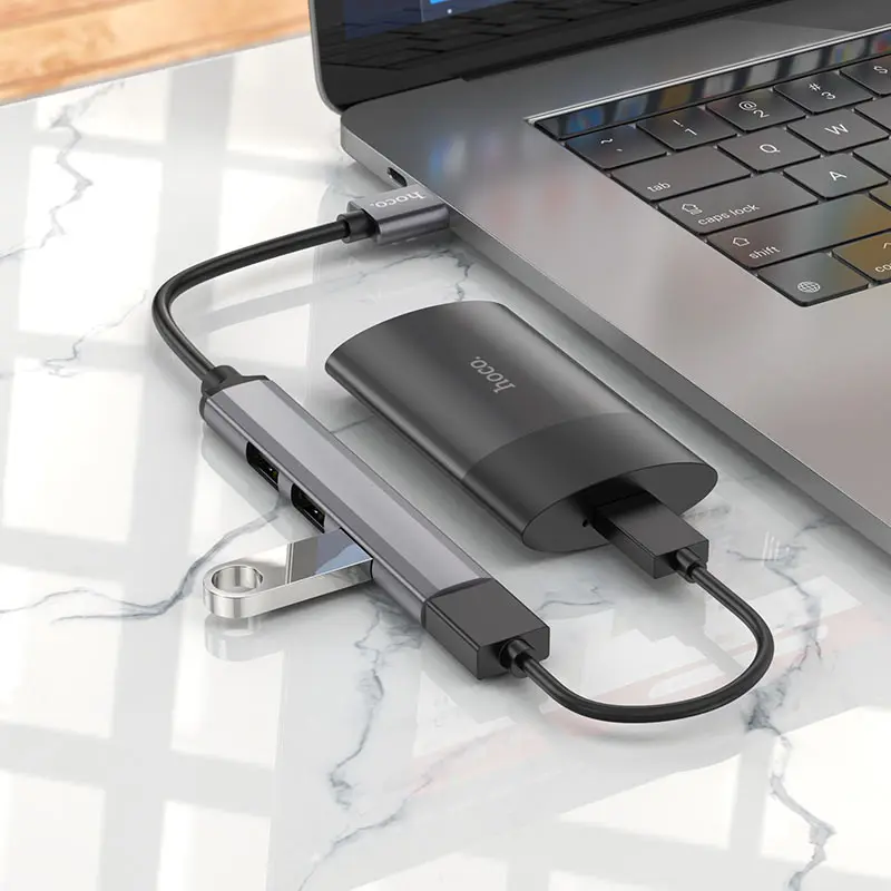 Hub USB Hoco HB26 USB3.0+ 3xUSB2.0 6.webp
