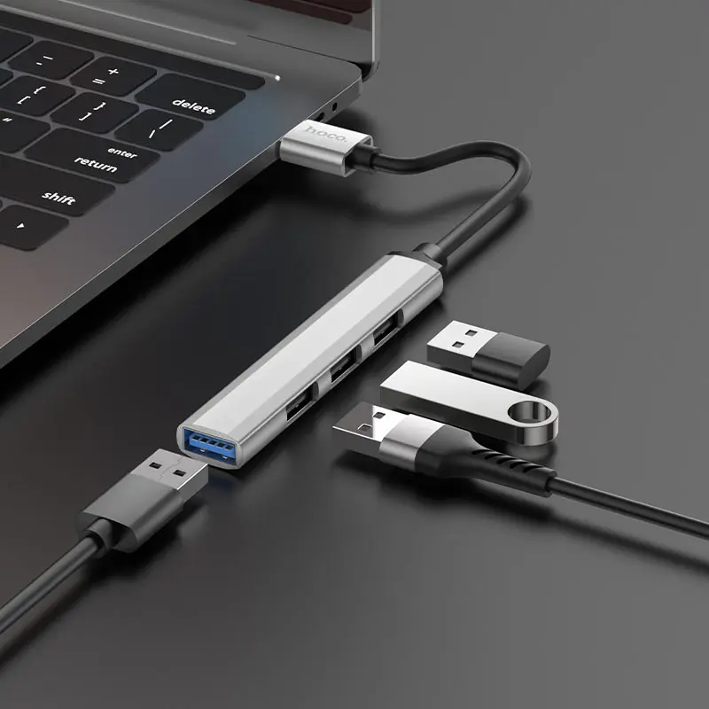 Hub USB Hoco HB26 USB3.0+ 3xUSB2.0 7.webp
