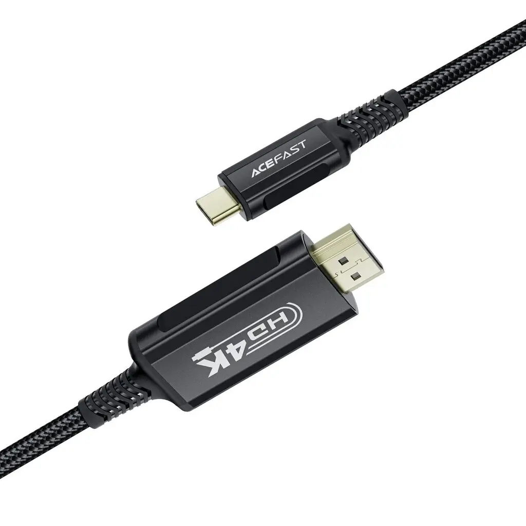 Kabelis Acefast C1-10 USB-C to HDMI 1.8m melns 3.webp