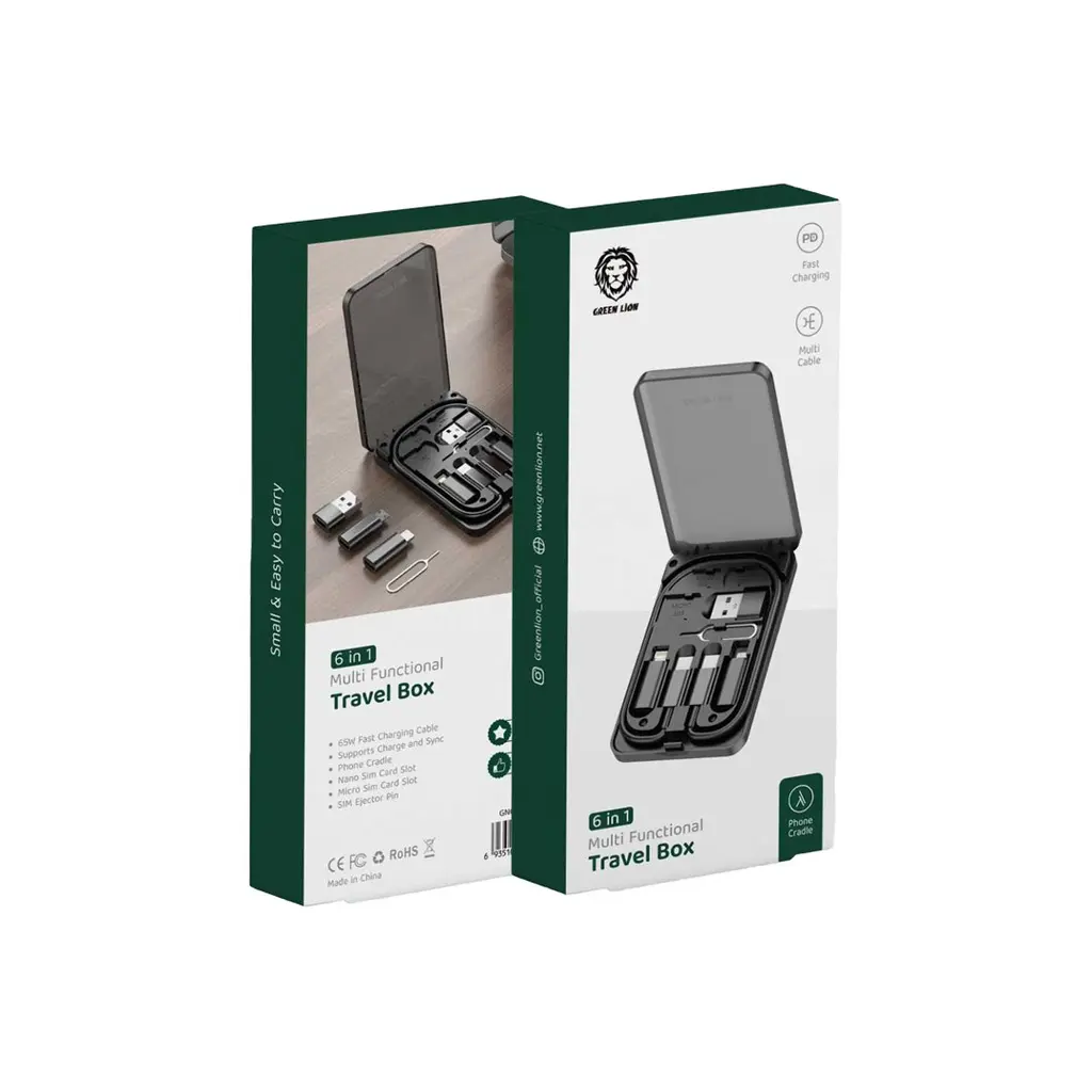Green Lion 6 in 1 Multi-Functional Travel Box.webp