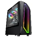 Lovingcool  LC-X5 BLACK Tempered Glass  Case Full Tower Micro ATX ITX.webp