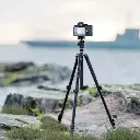 Porodo Aluminium Tripod with Ballhead - Black (2).webp
