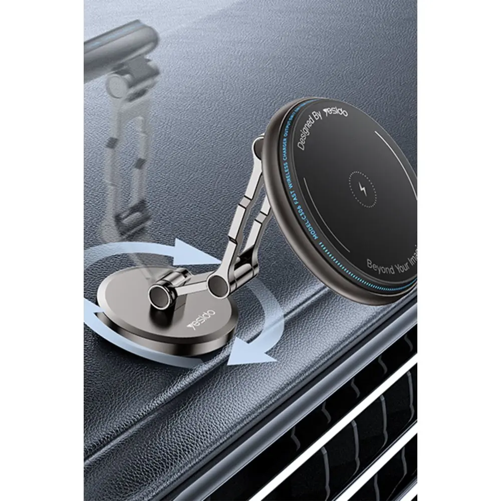 yesido-c306-yapiskanli-360-derece-ayarlanabilir-15w-kablosuz-sarjli-magsafe-arac-tutucu-siyah-6759a15fba93a.webp